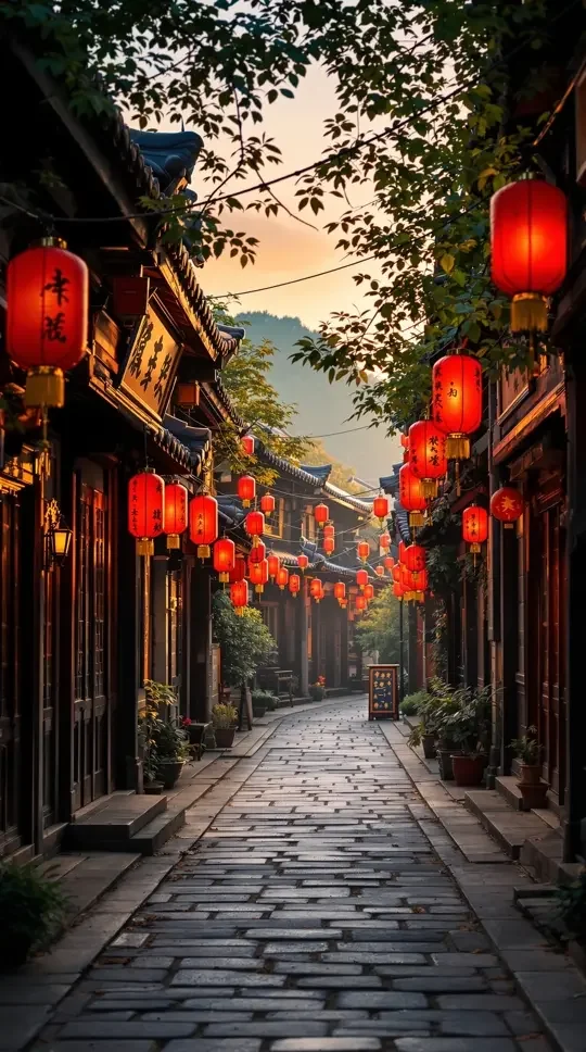 古城旅行主播视频：老街慢生活高清记录